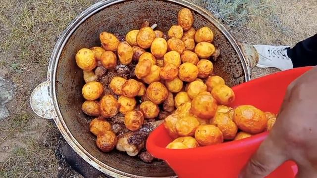 Qozon Kabob Tayyorlash.Kazan Kebabi.