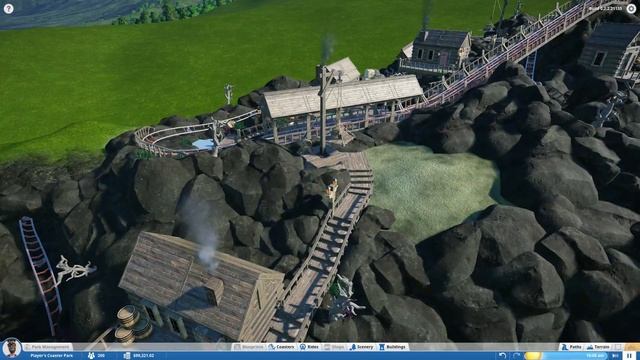 Planet Coaster: Adfo's Dreamland (Part 2) - Theming Mine Train Coaster II смотреть онлайн