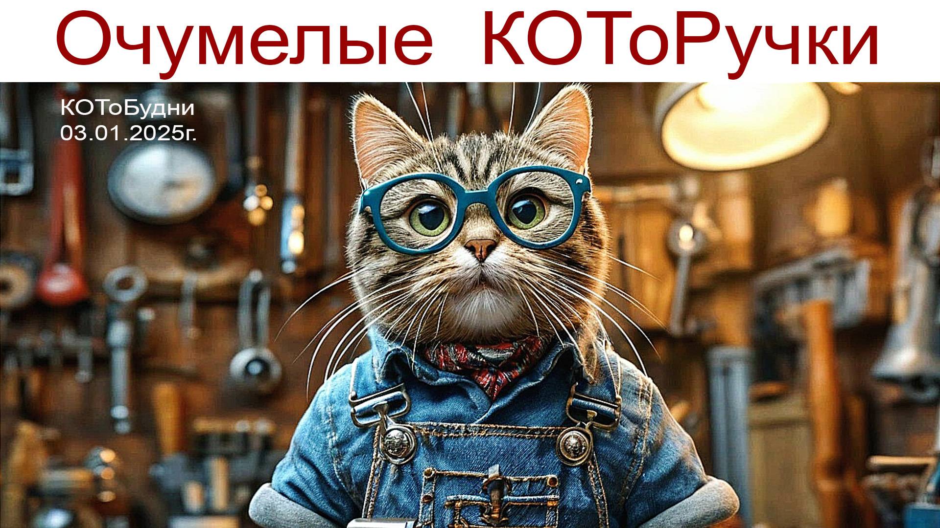 Очумелые КОТоРучки или КОТоБудни от 03.01.2025 г. смотреть онлайн