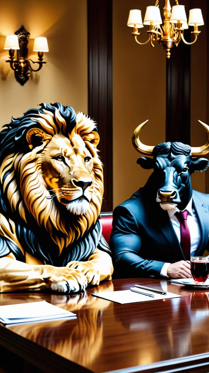 Лев и бык смотреть онлайн