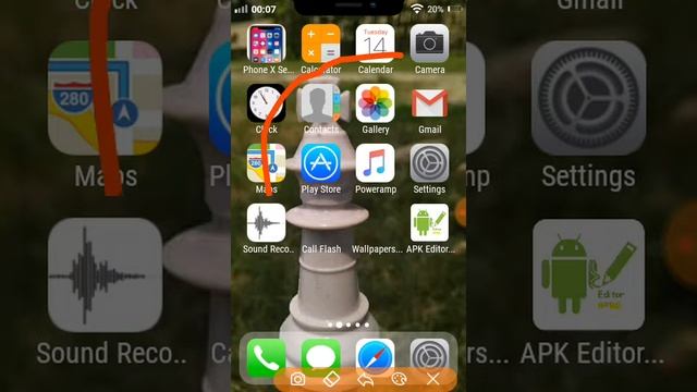 how to Change Android phone turn on Iphone X |No Root| অ্যান্ড্রয়েড থেকে আইফোন смотреть онлайн