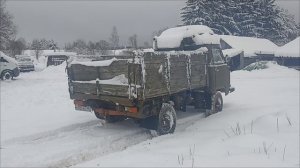 Тест-драйв УАЗ 3303 бортовой с дизельным двигателем K4F-12183