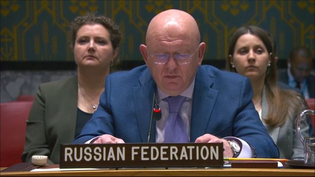 EoV By PR Vassily Nebenzia Following The Adoption Of A UNSC Resolution On AUSSOM