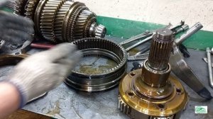 Полная разборка коробки передач Скания 905 Scania 905