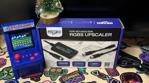 Как подключить Sega Mega Drive2(оригинал) к современному TV(hdmi), RGBS UPSCALER нам поможет.