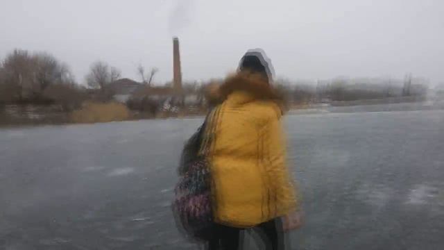 Какая зима в Астрахани...