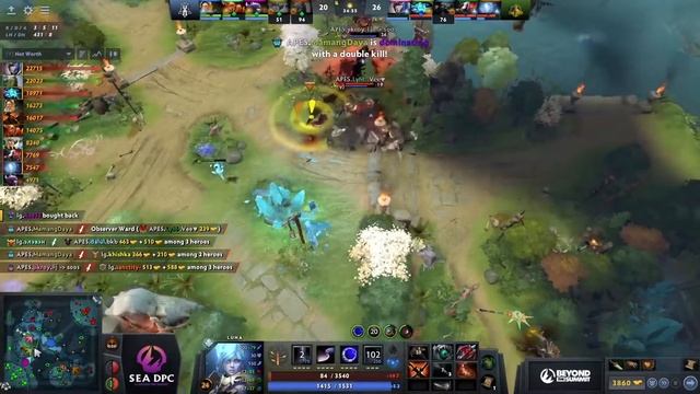 LILGUN VS THE APES ESPORT - DPC SEA 2021/2022 Spring Tour 2 Division 2 смотреть онлайн