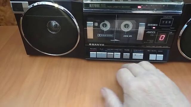 Sanyo M7790K видео работы