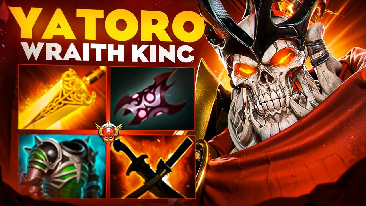 Yatoro ВАНШОТИТ НА ЗАБЫТОМ ВК!🔥| Wraith King 7.37e