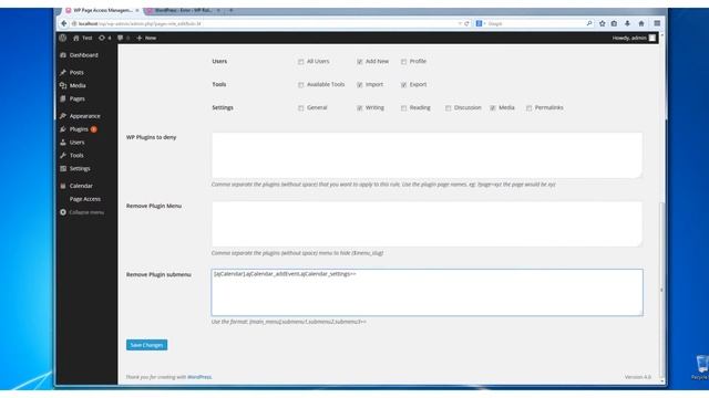 WP Custom Roles - Deny Access to plugins смотреть онлайн