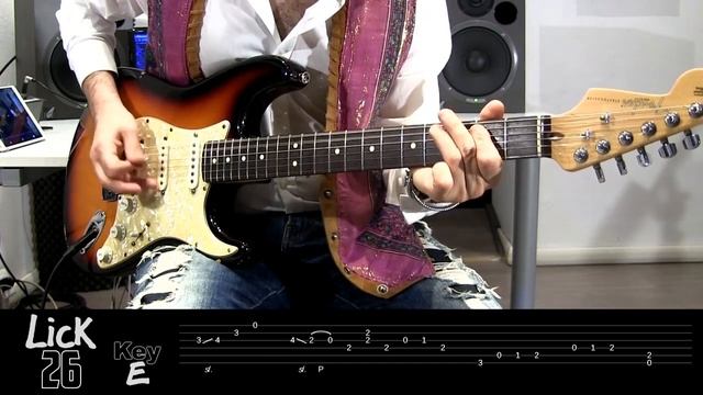 Andy's Lab - Daily Blues Licks #26 - Guitar Lesson смотреть онлайн