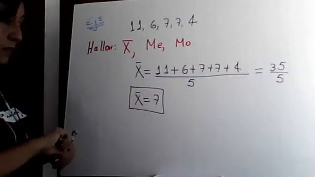ejercicio media, mediana y moda смотреть онлайн