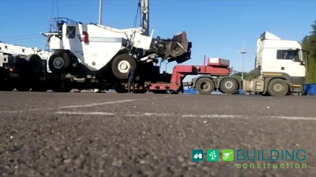 перегружатель асфальта Roadtec SB2500D смотреть онлайн