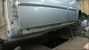 Замена порогов на kia rio 2