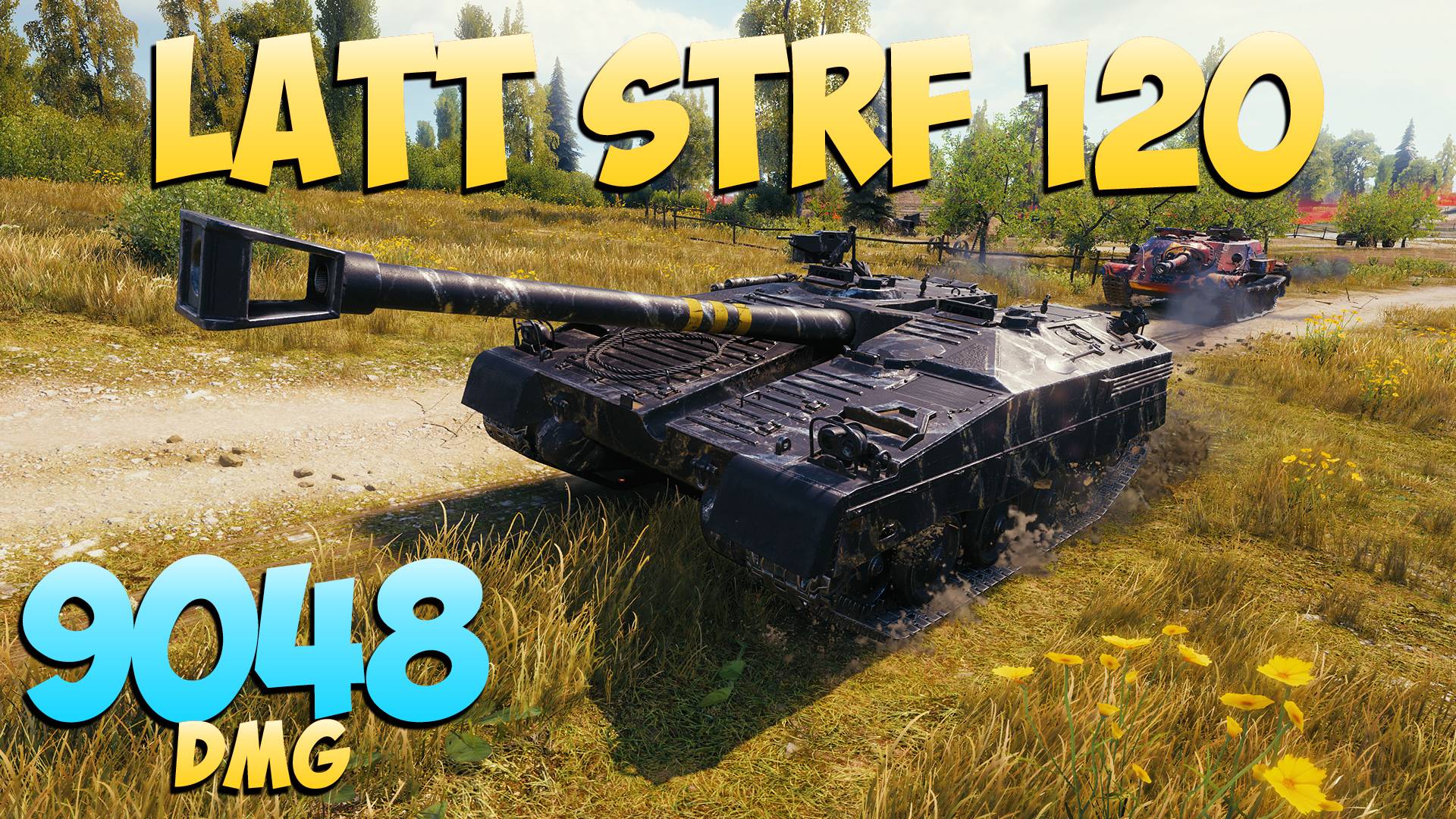 Latt Strf 120 - 7 Фрагов 9K Урона - Охотник! - Мир Танков