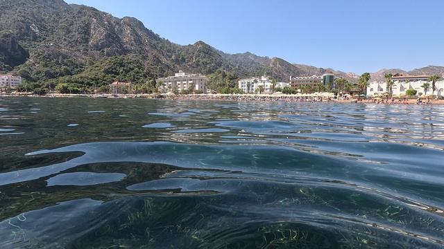 Турция. Ичмелер. Letoile Beach Hotel 4* вид с моря. 2024.