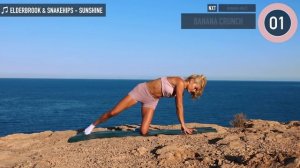 10 MIN RISE + SHINE PILATES - Slow Full Body  great music Vacation, Tech-House, Dance-Pop