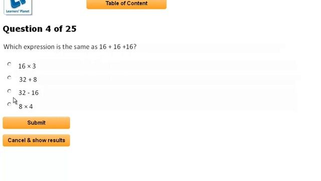 Class 3 Math Olympiad Practice Book