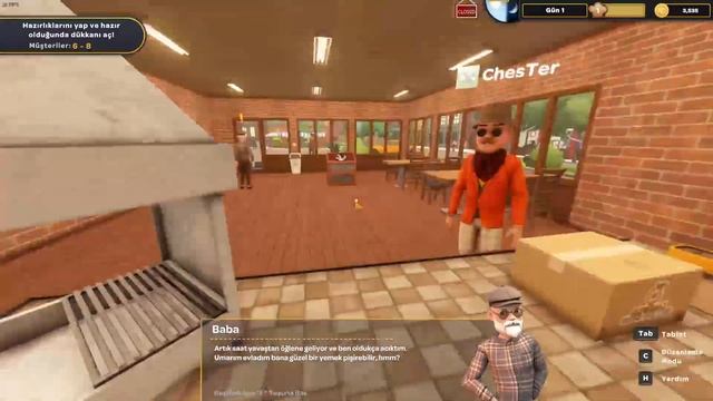 Kebab Chef's Restaurant Sımulator BAŞLIYORUZ! смотреть онлайн