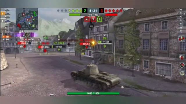 Взял медаль КОЛОБАНОВА на КВ-3 в WoT Blitz / #wot #wotblitz смотреть онлайн