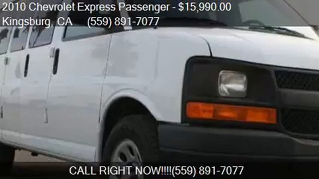 2010 Chevrolet Express Passenger 8 Passanger Van for sale in смотреть онлайн