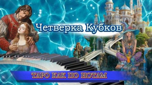 Арканы воды - Четверка Кубков