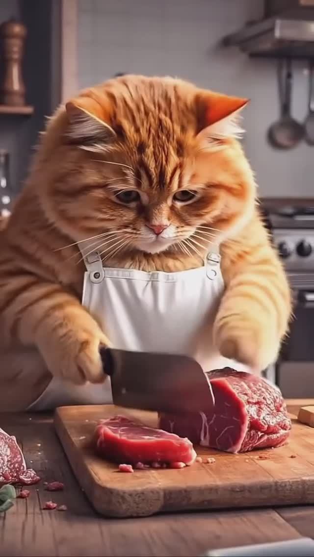 Обучите кота домоводству, вот вам обучающее видео смотреть онлайн