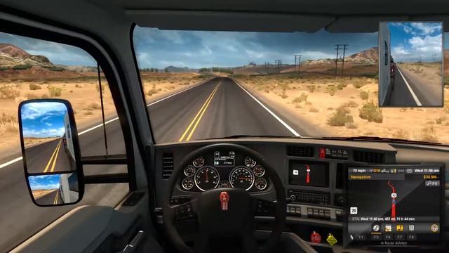 ATS - Driving Teslas Elko - Pheonix (Perfect Run) смотреть онлайн