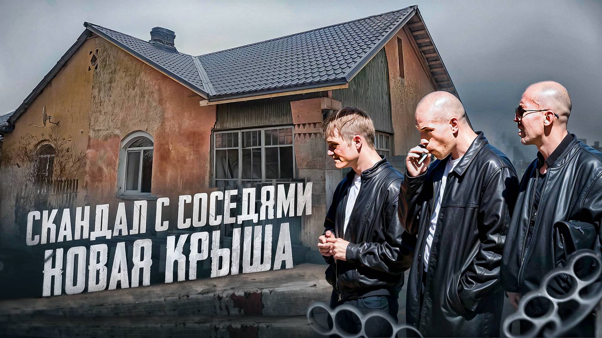 #Перезалив. Первый скандал с соседями из-за моей новой крыши. Восстановление дома 1958 года. смотреть онлайн