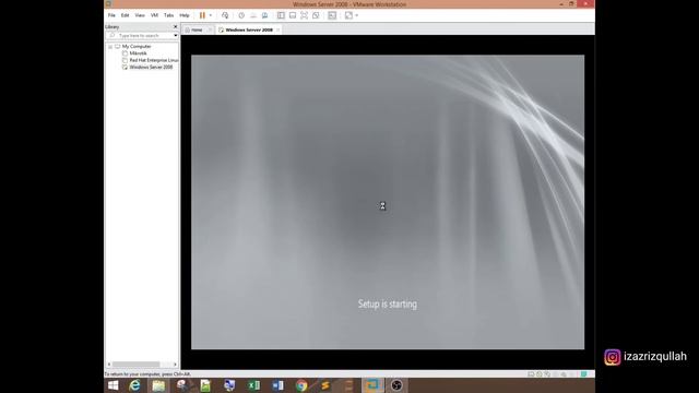 Tutorial With Izaz #3 : Cara Installasi Windows Server 2008 Menggunakan VMWare Workstation 16 Pro смотреть онлайн