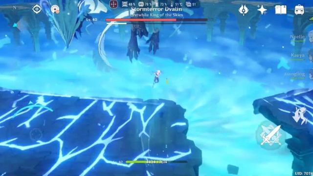 Stormterror D'valin On A ROG 3-Genshin Impact