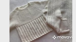 Костюм «Колоски». Кофточка. Вязаный костюм спицами. Вязаный костюм для девочки.