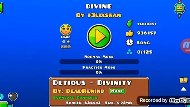 это первое видео я играю в геометрию Даш #1 смотреть онлайн