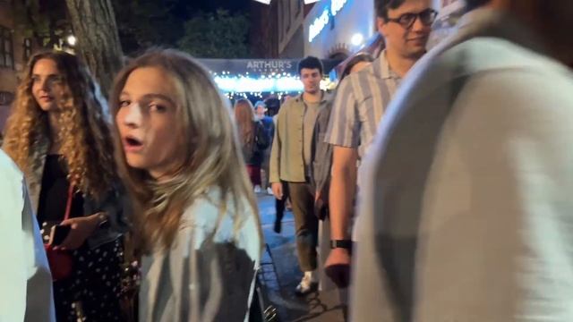 NYC LIVE Nightlife Walk: Meatpacking District, West & Greenwich Village Manhattan on Friday May 202 смотреть онлайн