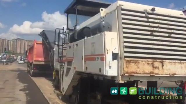 Дорожная фреза Wirtgen 2100 смотреть онлайн