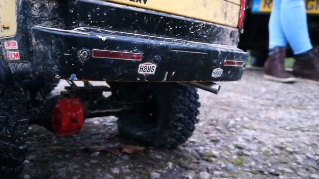 Scale Rc Crawler exhaust mod v1 - land rover cold start смотреть онлайн