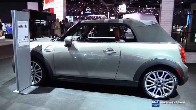 2016 Mini Cooper S Convertible - Exterior and Interior Walkaround - 2015 LA Auto Show смотреть онлайн