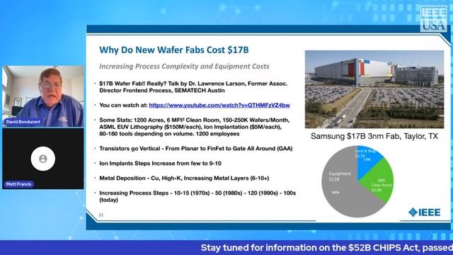 Livestream Webinar: The CHIPS Act - A New Era In U.S. Semiconductors смотреть онлайн