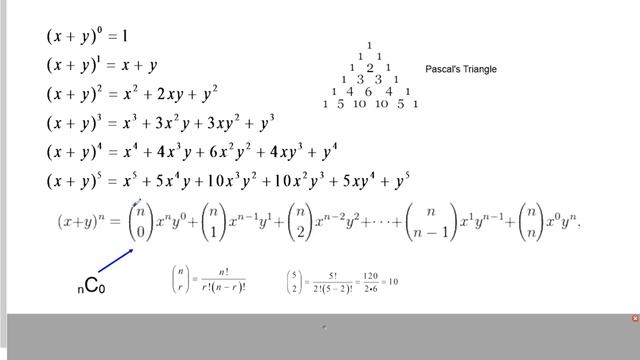 Binomial Theorem and how it relates to combination смотреть онлайн
