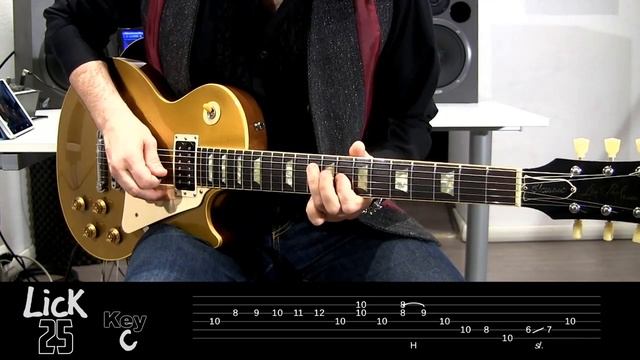 Andy's Lab - Daily Blues Licks #25 - Guitar Lesson смотреть онлайн