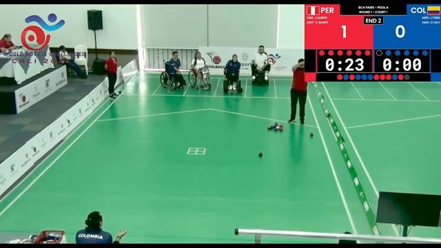 Бочча 12.10.2024. ПЕРУ против КОЛУМБИИ (BC4)