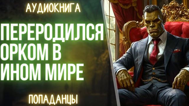 АУДИОКНИГА | ПОПАДАНЕЦ: ПЕРЕРОДИЛСЯ ОРКОМ В ИНОМ МИРЕ