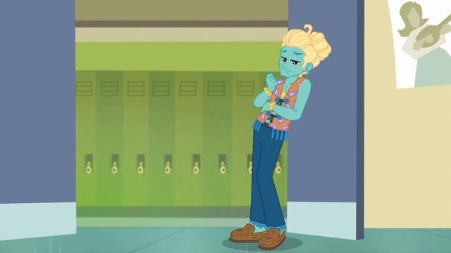 EQUESTRIA GIRLS MINI SERIES (OVER POWERED) RAINBOWDASH AVOIDS ZEPHYR BREEZE