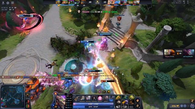 Clip: Dazzle save the game and epic escape | Dota 2 смотреть онлайн