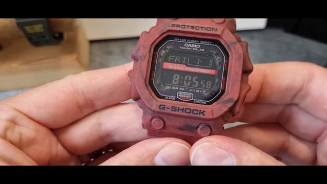 Limited Edition G-Shock GX 56SL 4ER Sands - Watch Review Of The New Red King!!