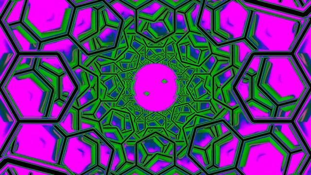 PROGRESSIVE ACID TECHNO MIX (4K Acid Trippy Visuals)❤️