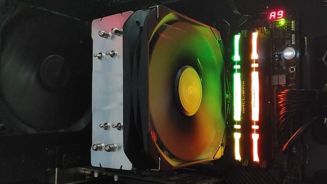 Видео работы вентилятора PCCooler VS1325MS RA01 на максимальных оборотах вращения смотреть онлайн