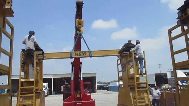 MONTAJE DE GANTRY DE 500 TONS смотреть онлайн