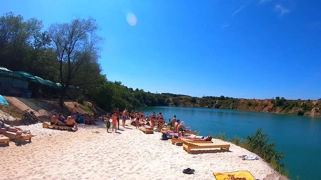 Горловка.  Что на карьере?