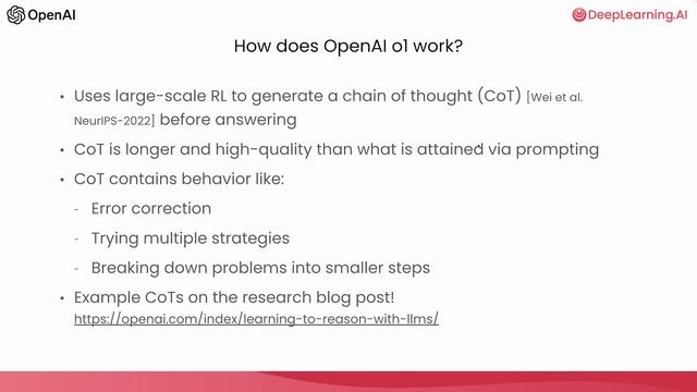 Reasoning With O1 - DeepLearning AI-01
